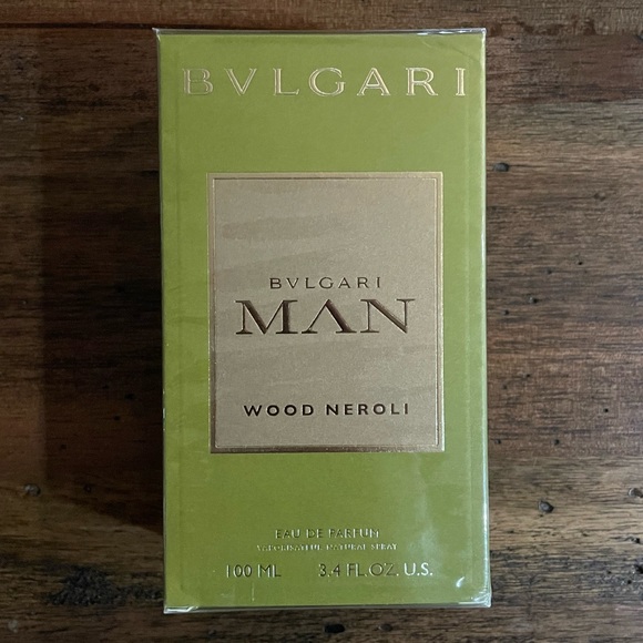 BVLGARI Man Wood Neroli 3.4o.z. New in Box. MSRP $145